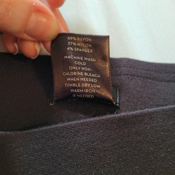 XL Ann Taylor Black Capris Leggings - Picture 7 of 7